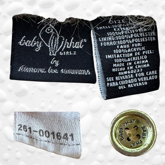 “Y2K Baby Phat Faux Fur Coat,” “Kimora Lee Simmons GIRLZ” “Collector’s Item! M - Picture 15 of 15